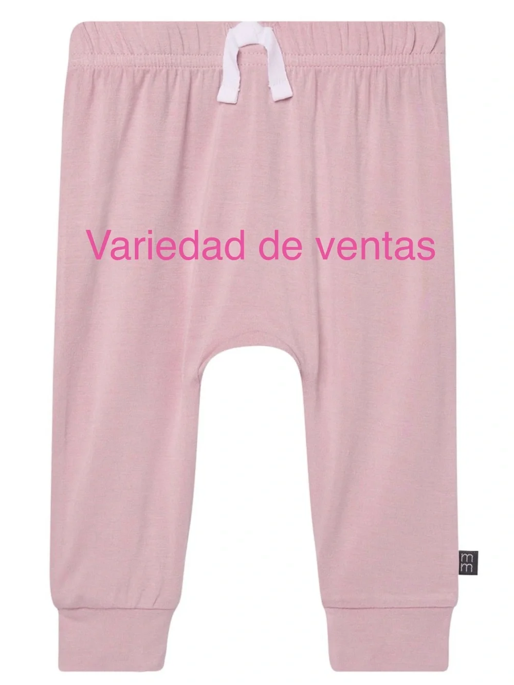 Kids Pajamas Pink Ribbed and Solid Jogger Pants - Set